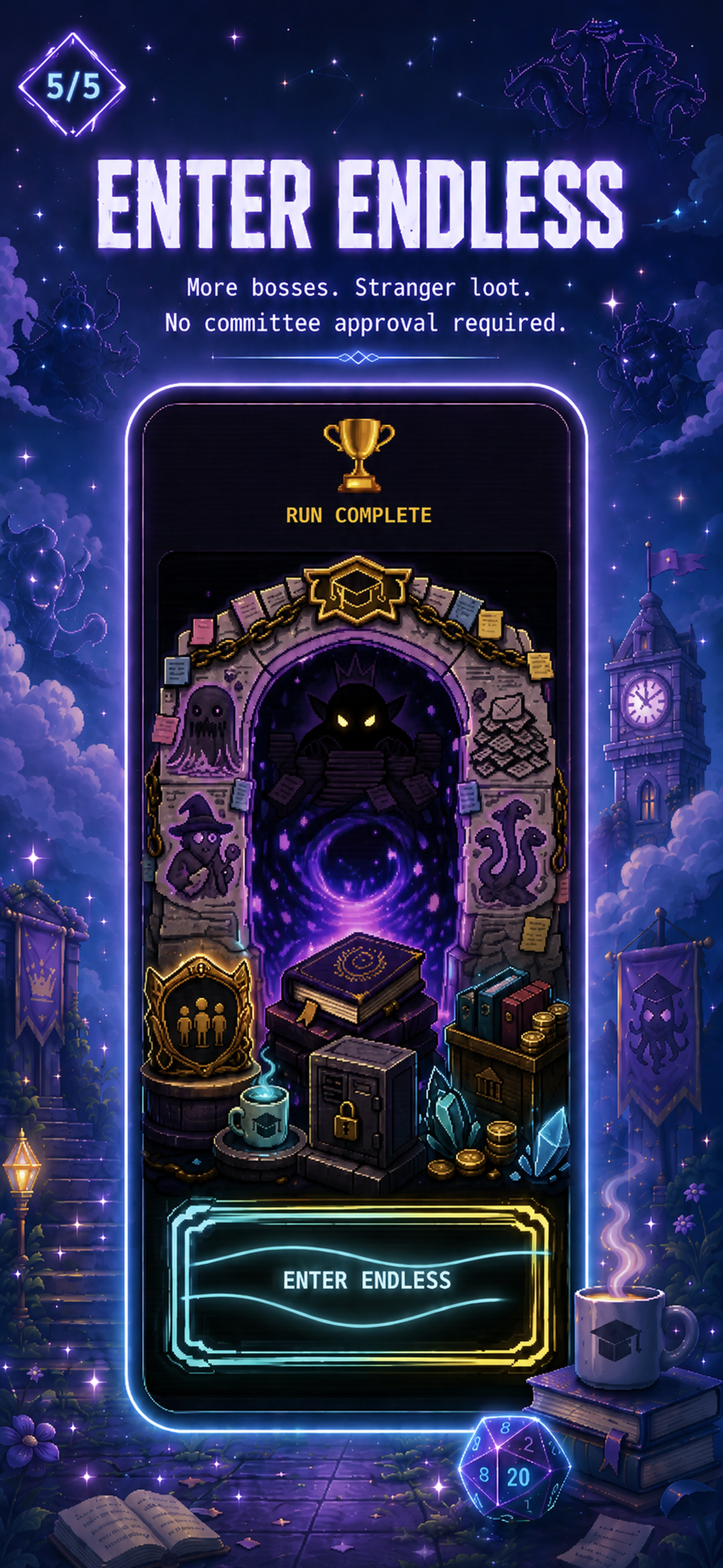 Almost Dr: PhD Roguelike screenshot 6