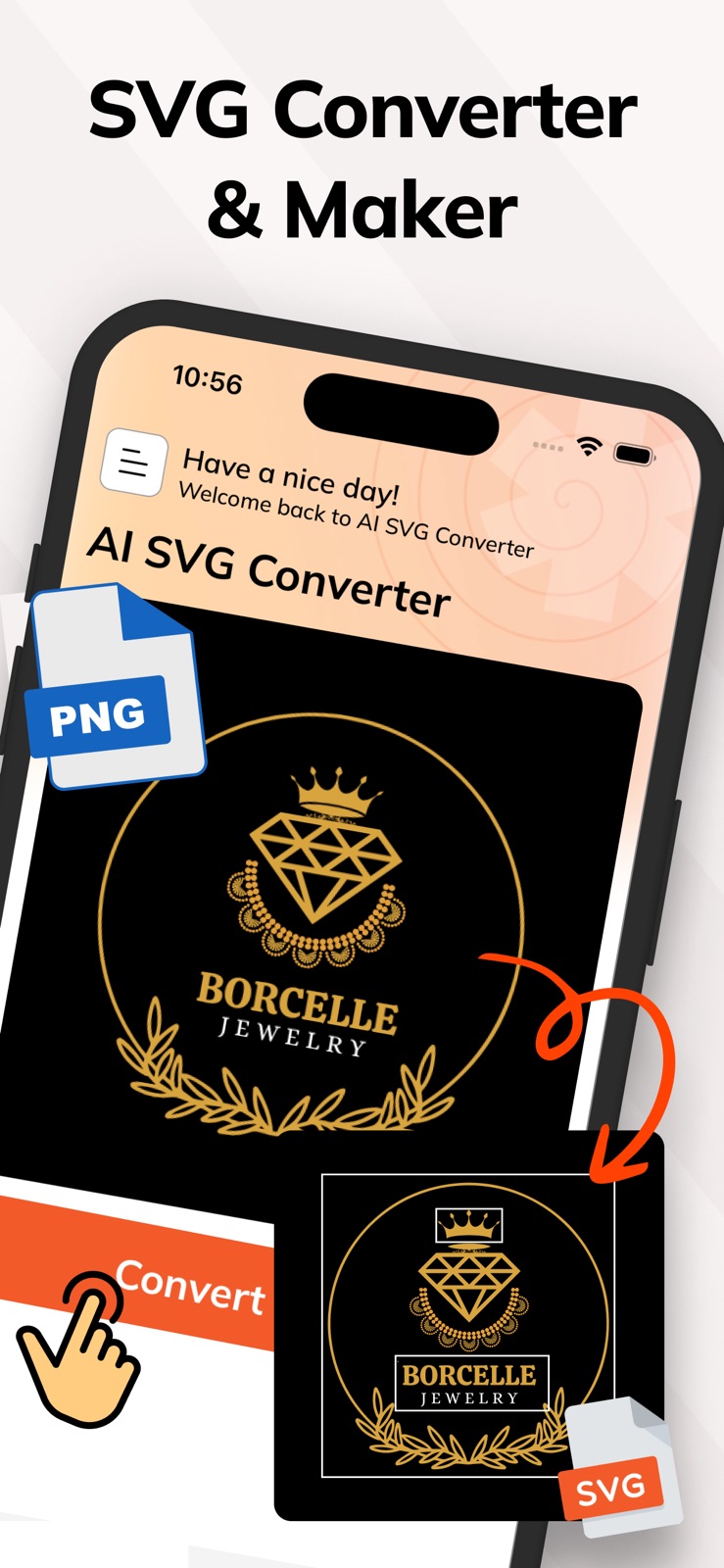 AI SVG Converter - SVG Maker iphone screenshot 3