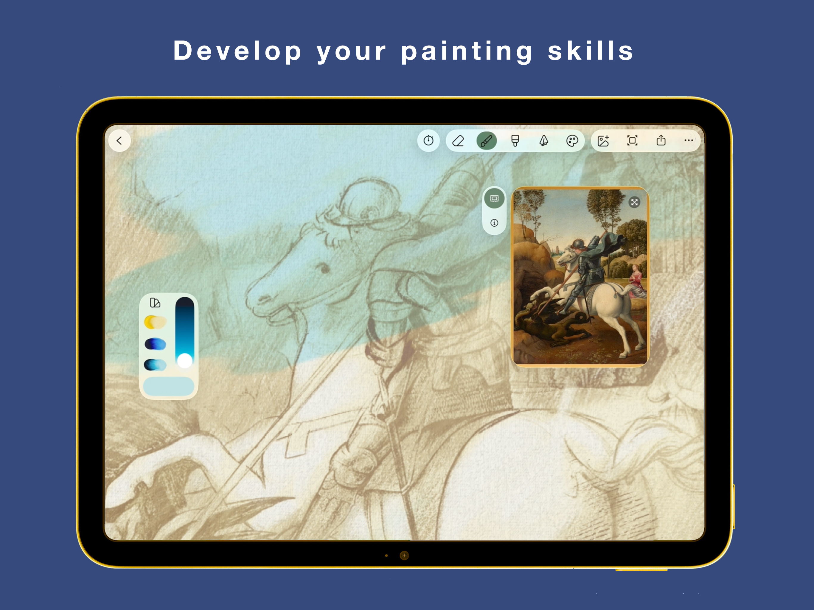 Glaze - oil painting studio screenshot 8