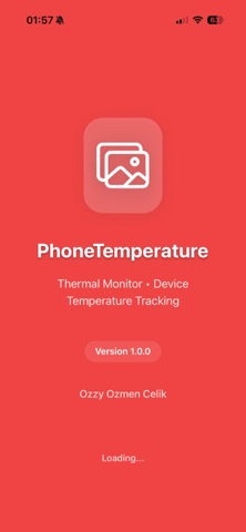 Phone Temperature iPhone screenshot
