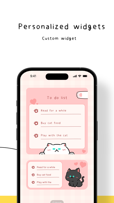 Cat Todo：To do list & Reminder Screenshot