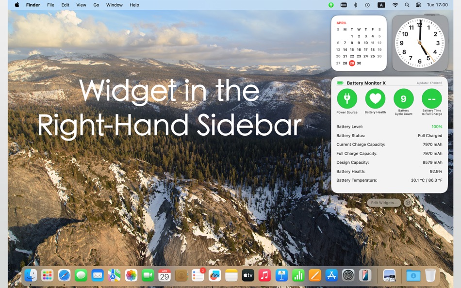 #6. Battery Monitor X-Health,Info (macOS) 由: 哲 魏