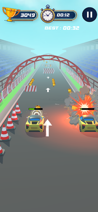 Split Speed: Two-Car Rush Screenshot 4 of 7