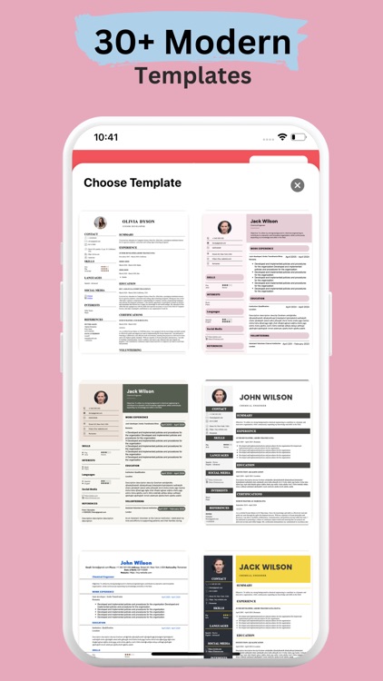 Resume Maker:AI resume builder screenshot-3