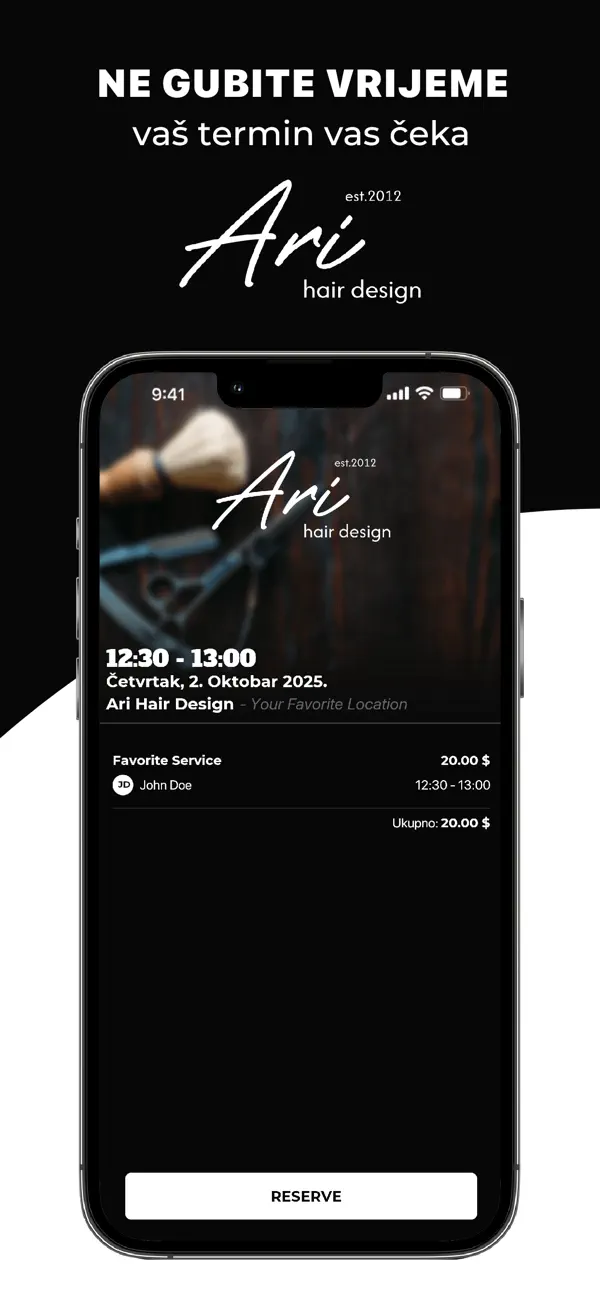 Screenshot #2 pour Ari Hair Design