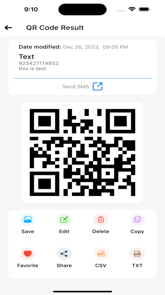 #4. QR Scanner Barcode Generator (iOS) بواسطة: Muhammad Haroon