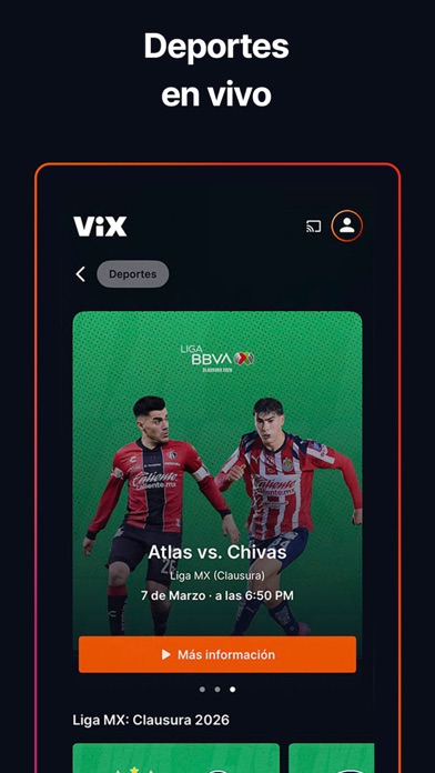 Screenshot 2 of ViX: TV, Sports and News App