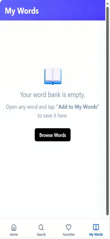 Find My Words AAC Dictionary screenshot 5 of 7