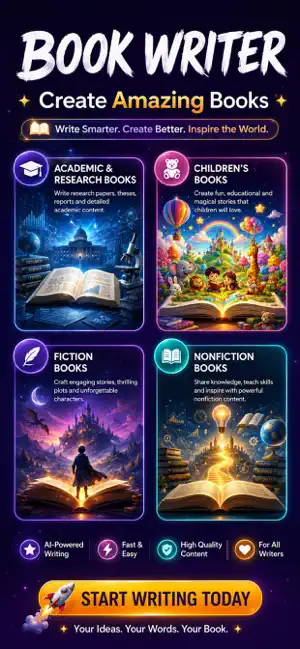 AI Book Writer & Creator screenshot 1