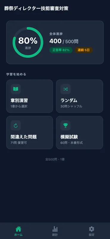 葬祭ディレクター技能審査対策 screenshot 1 of 6