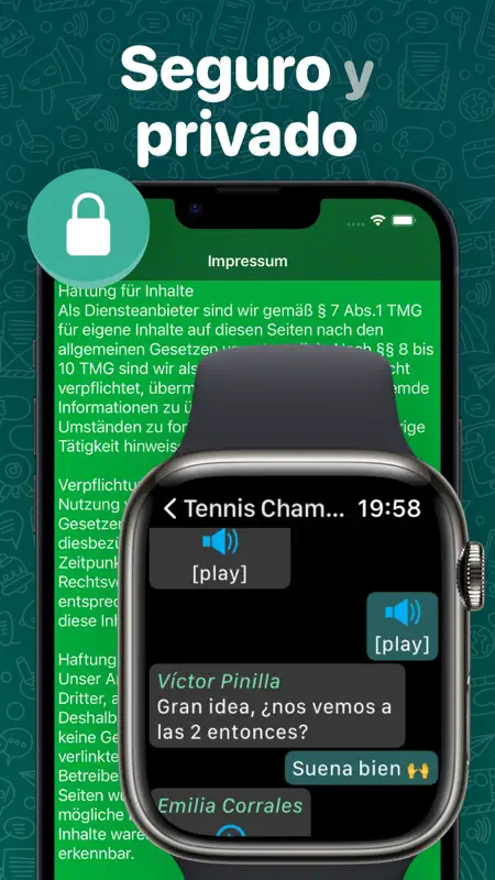 WatchChat para WhatsApp screenshot 9 of 10