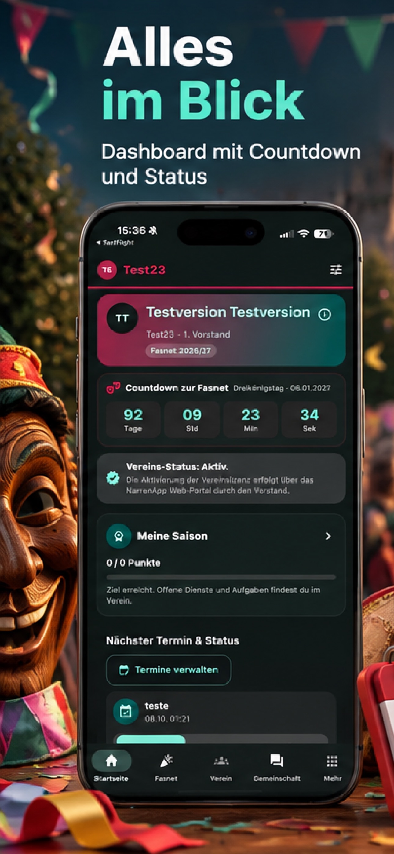 Screenshot 1 of NarrenAPP