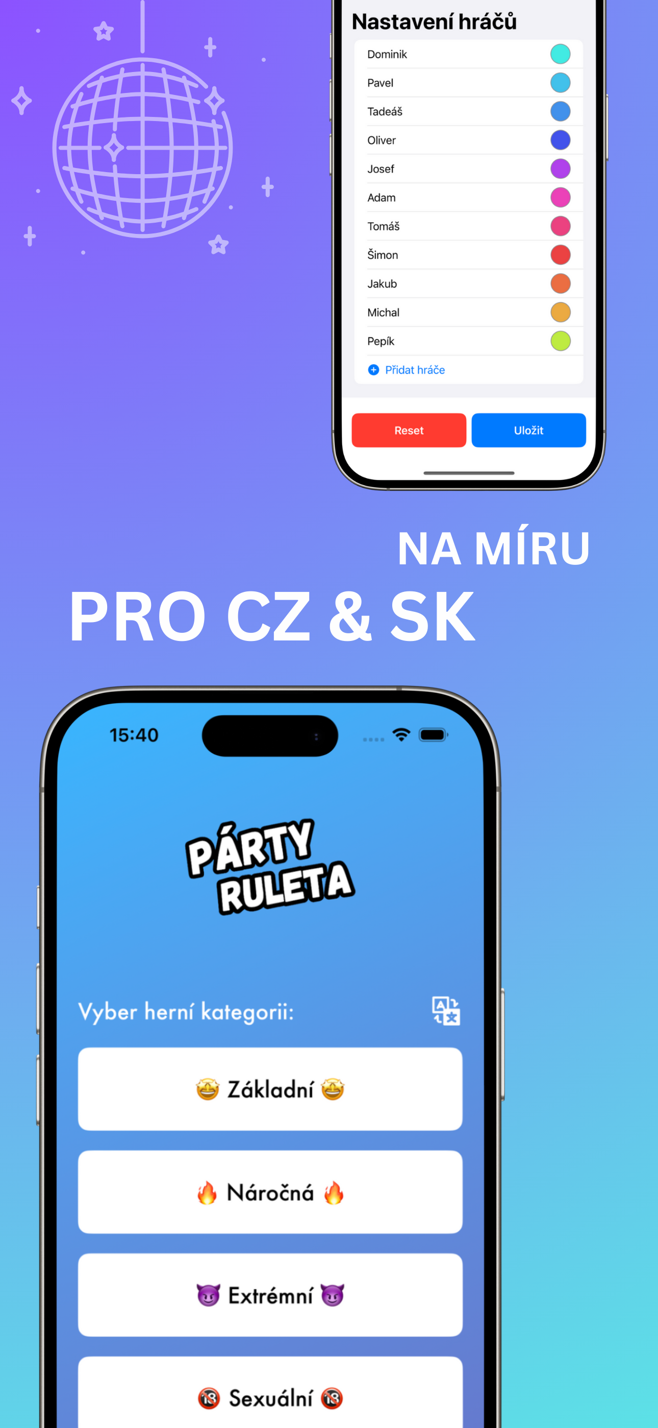 Ruleta (CZ&SK)