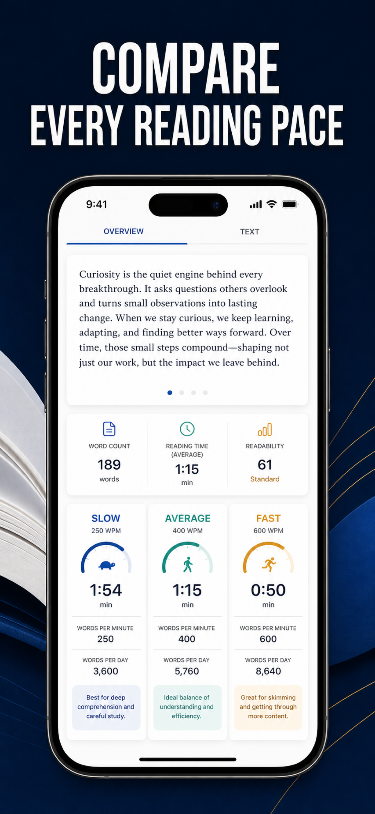 Reading Time Word Counter screenshot 2