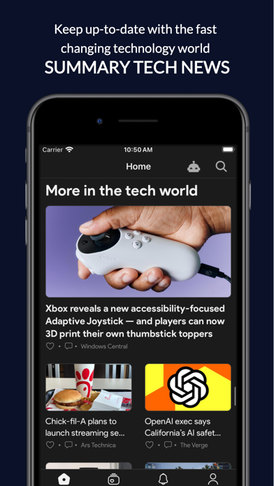 LiAi - Summarizing Tech News Screenshot
