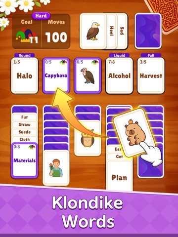 Words Klondike : Associations screenshot 7