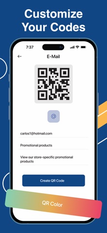 QR Code Scanner&Barcode Reader iPhone screenshot