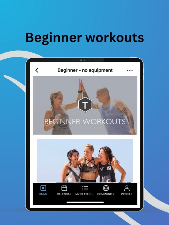 TMAC FITNESS Home Workouts iPad screenshot 2 - Health & Fitness app