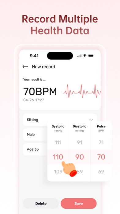 PulseCare: Health Tracker Screenshot