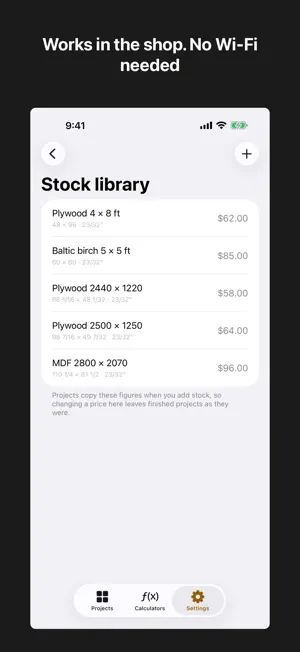 Cut List Optimizer: SawKit screenshot 4