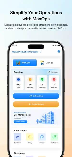 MaxOps screenshot 1