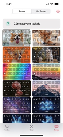 Teclados y fuentes para iPhone screenshot 10