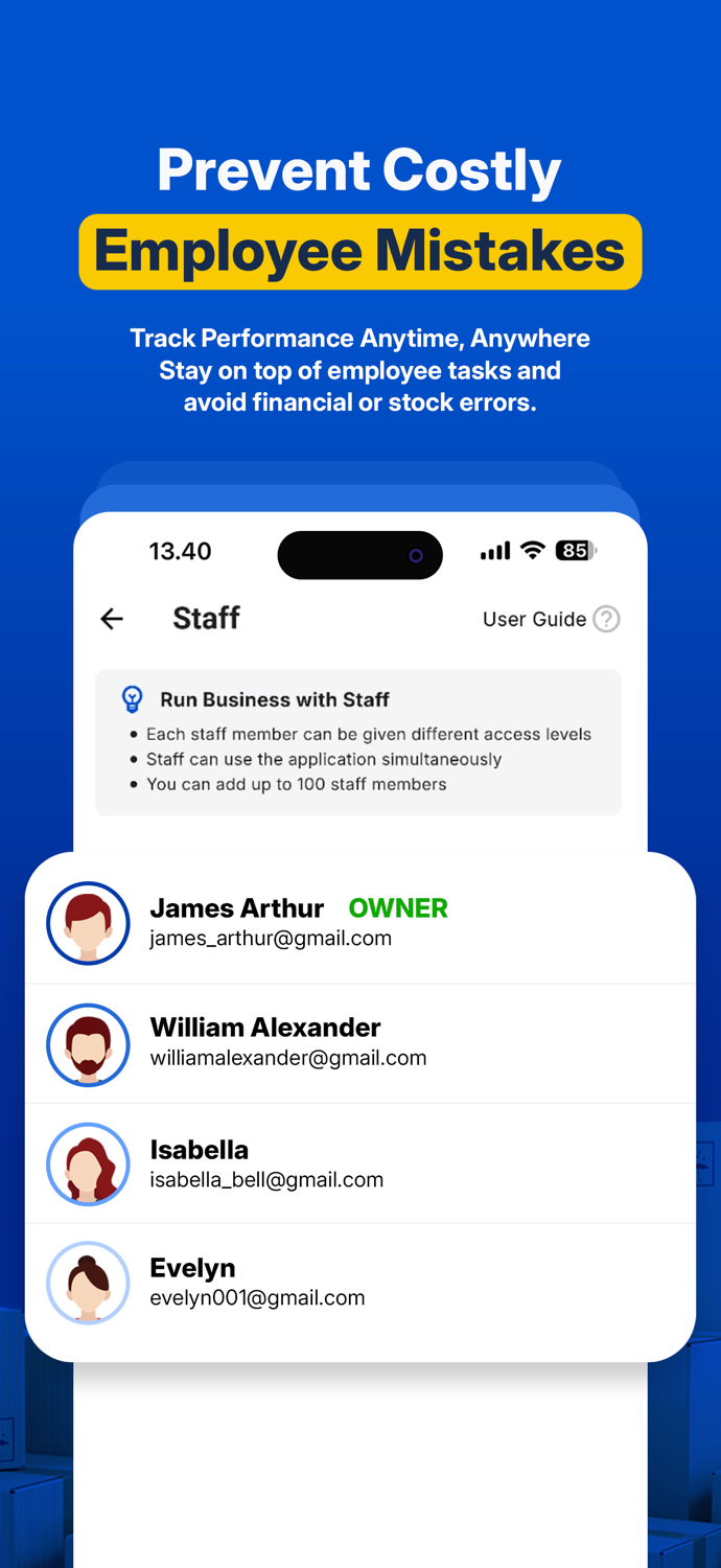 Kelola Inventory and Sales