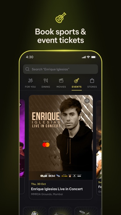 District: Movies Events Dining Screenshot