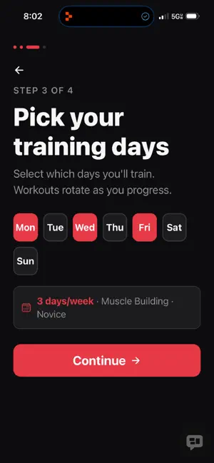 RecordFit screenshot 2