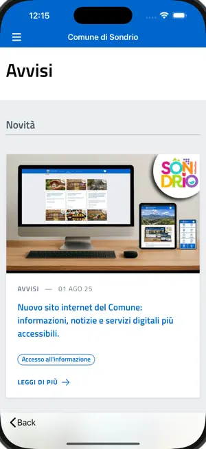 Vivi Sondrio screenshot 3