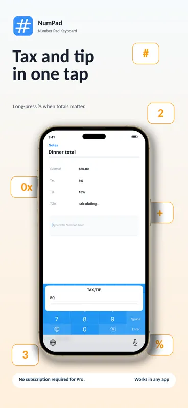 NumPad: Your Number Keyboard screenshot 3 of 6