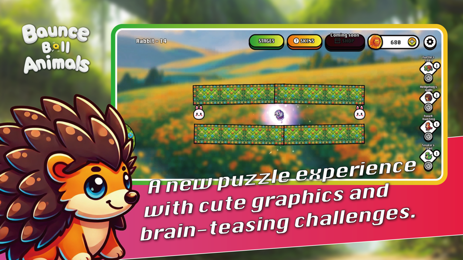 #2. Bounce Ball Animals (iOS) By: fujita ryo