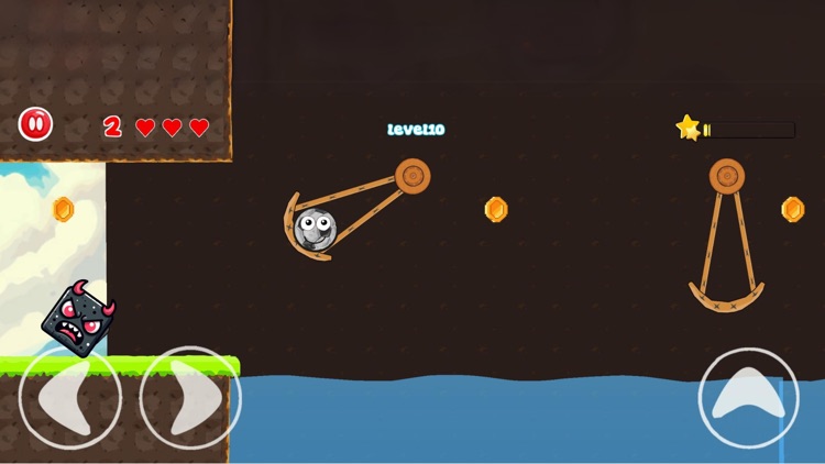 Ball 4 red bounce ball hero screenshot-3