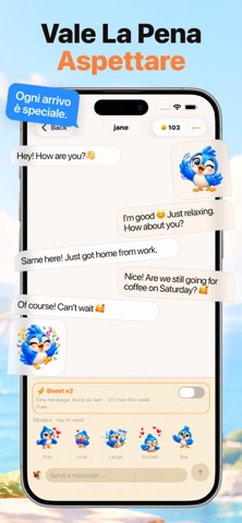 Birdmail: Messenger Sociale iPhone screenshot 3