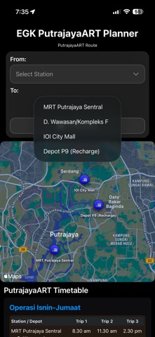EGK PutrajayaART screenshot