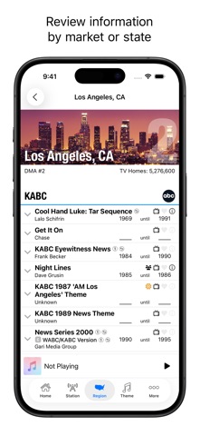 News Music Search Archive iPhone screenshot
