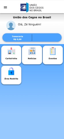 União dos Cegos no Brasil screenshot