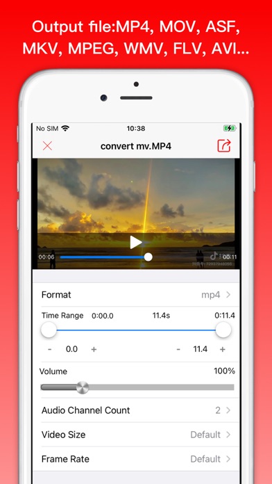 MP3 Converter - video to music Screenshot