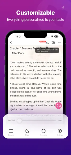 Manobook: My Good Story Reader iPhone screenshot 6