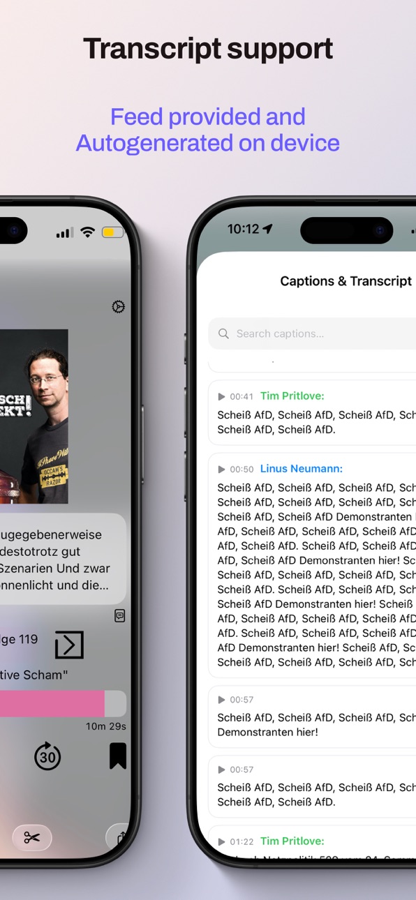 iPhone screenshot