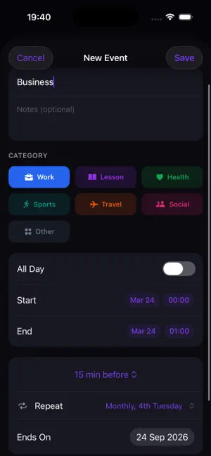 CalendarMe – Simple Planner screenshot 4