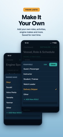 isiziba - Boating LogBook screenshot 10