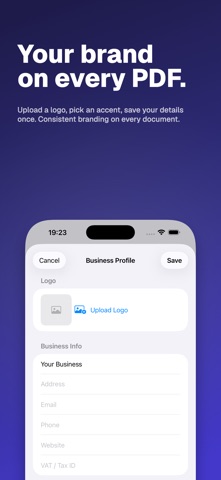 Invoice Maker: AI PDF Billing Screenshot 9 of 10