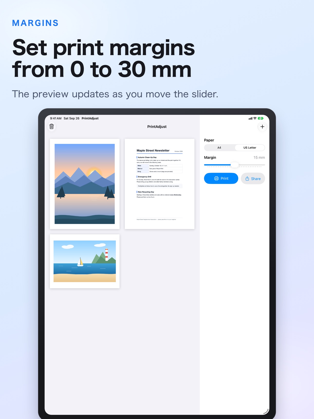 Screenshot 4 of PrintAdjust