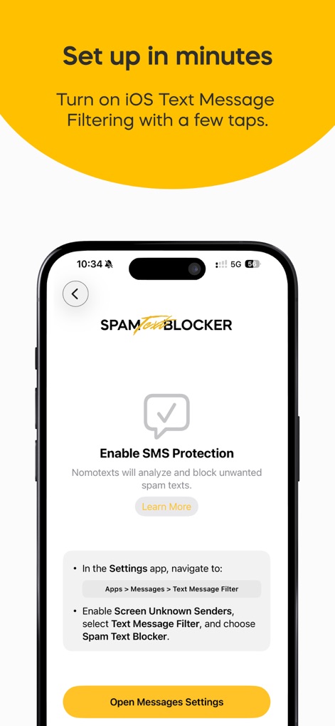 Spam Text Blocker by Nomorobo - 유틸리티 앱 | MWM