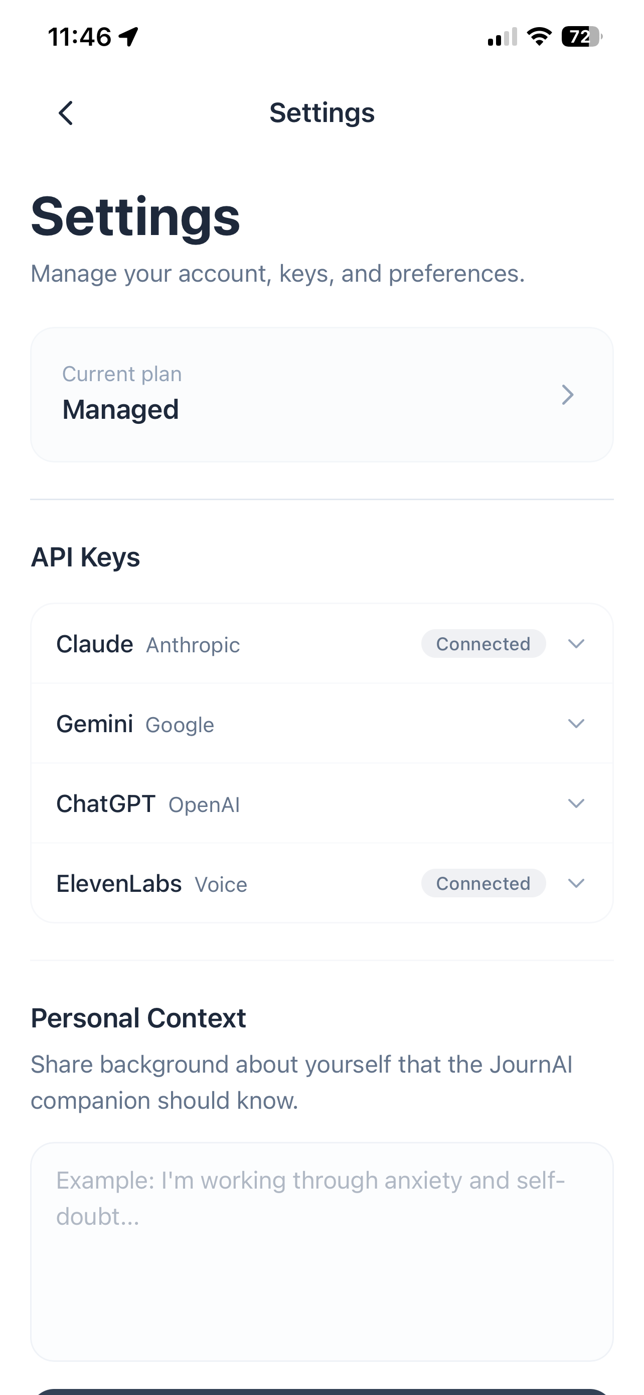JournAI: Voice Journal screenshot 4
