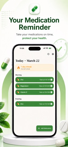 Dosely – Medication Reminder Screenshot 1 of 3