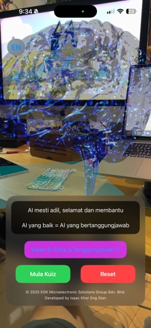 EGK AI AR screenshot