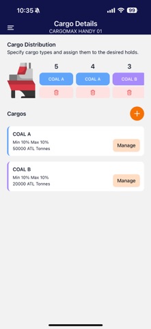 CargoMax iPhone screenshot