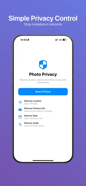 Photo Privacy Tool screenshot 1